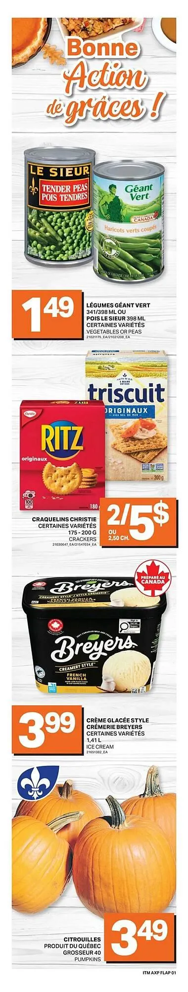 Axep flyer from October 17 to October 31 2025 - flyer page 1