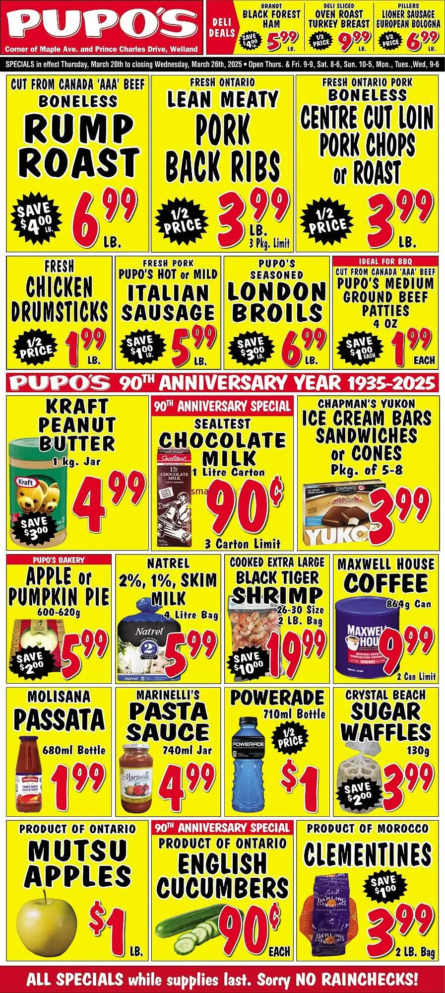 Pupos Food Market flyer - 1