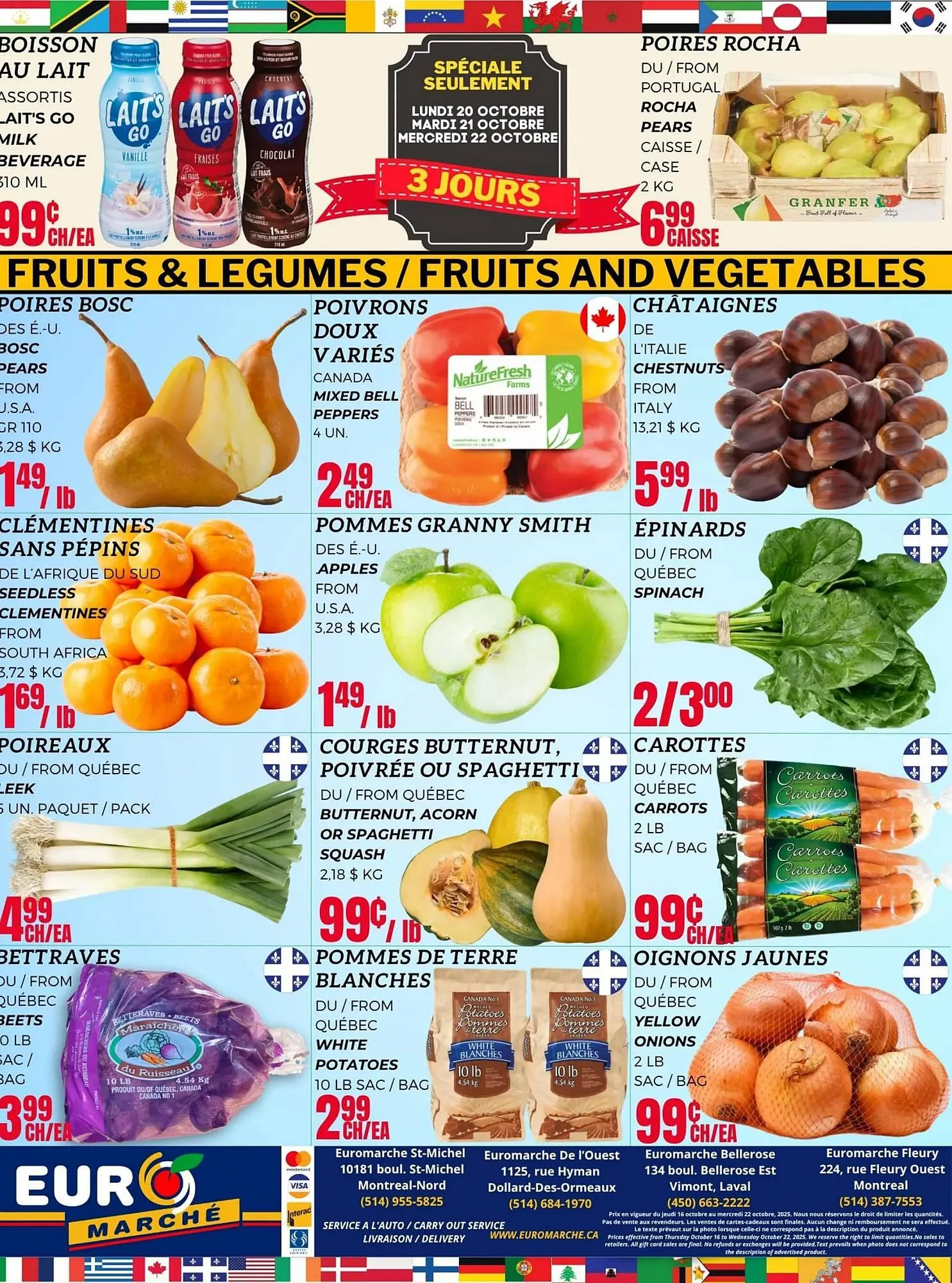 Euromarché flyer from October 16 to October 22 2025 - flyer page 5