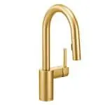 Align Single Handle Bar Faucet Featuring Reflex in Brushed Gold