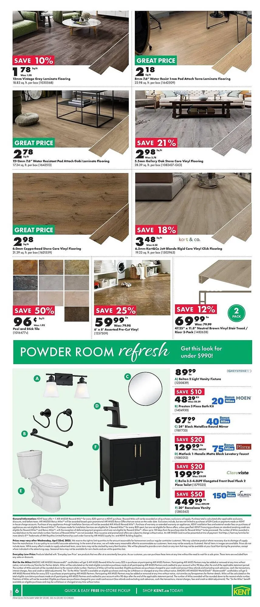 Kent flyer from April 18 to April 24 2025 - flyer page 8