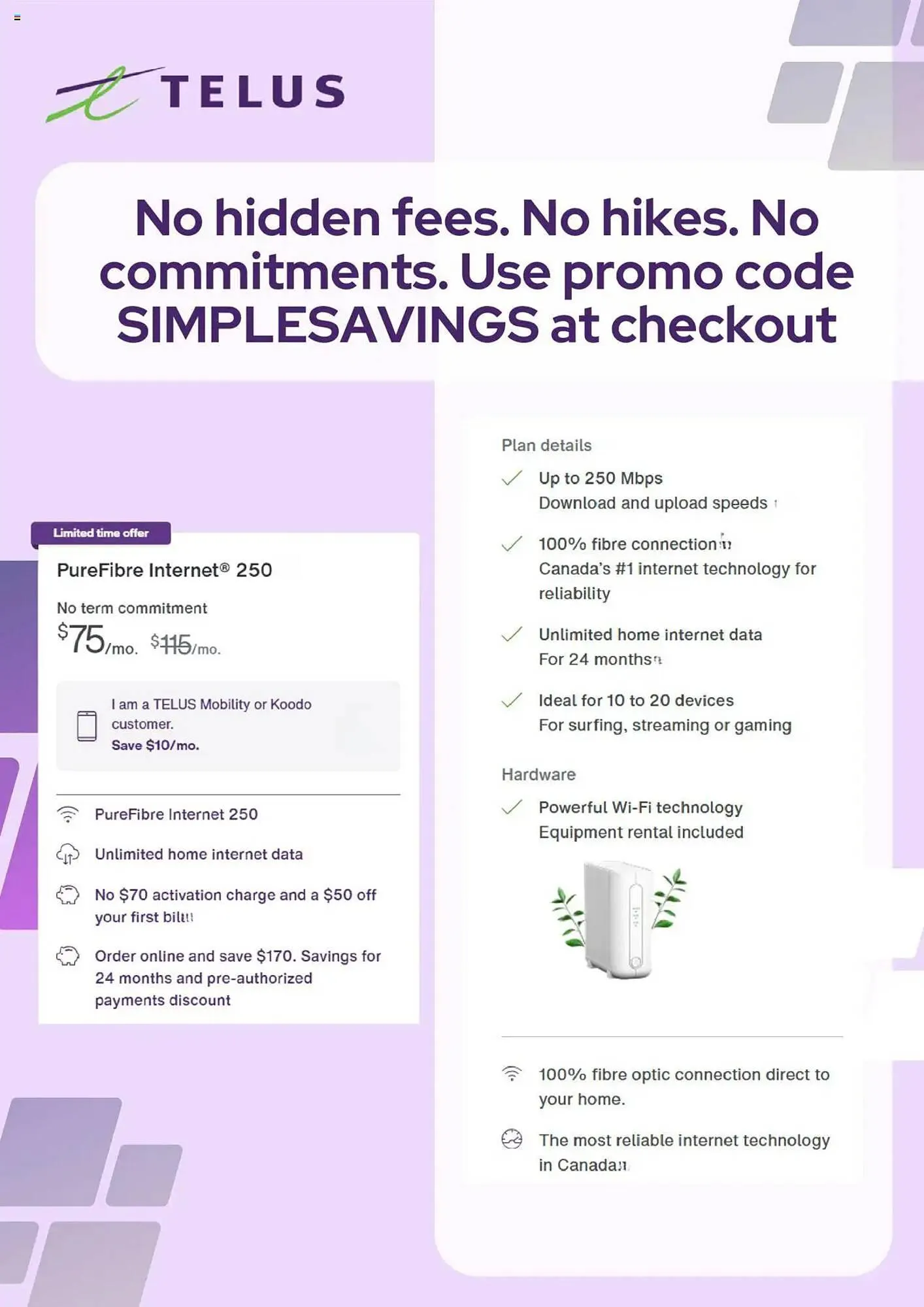 Telus flyer from July 8 to August 11 2025 - flyer page 2