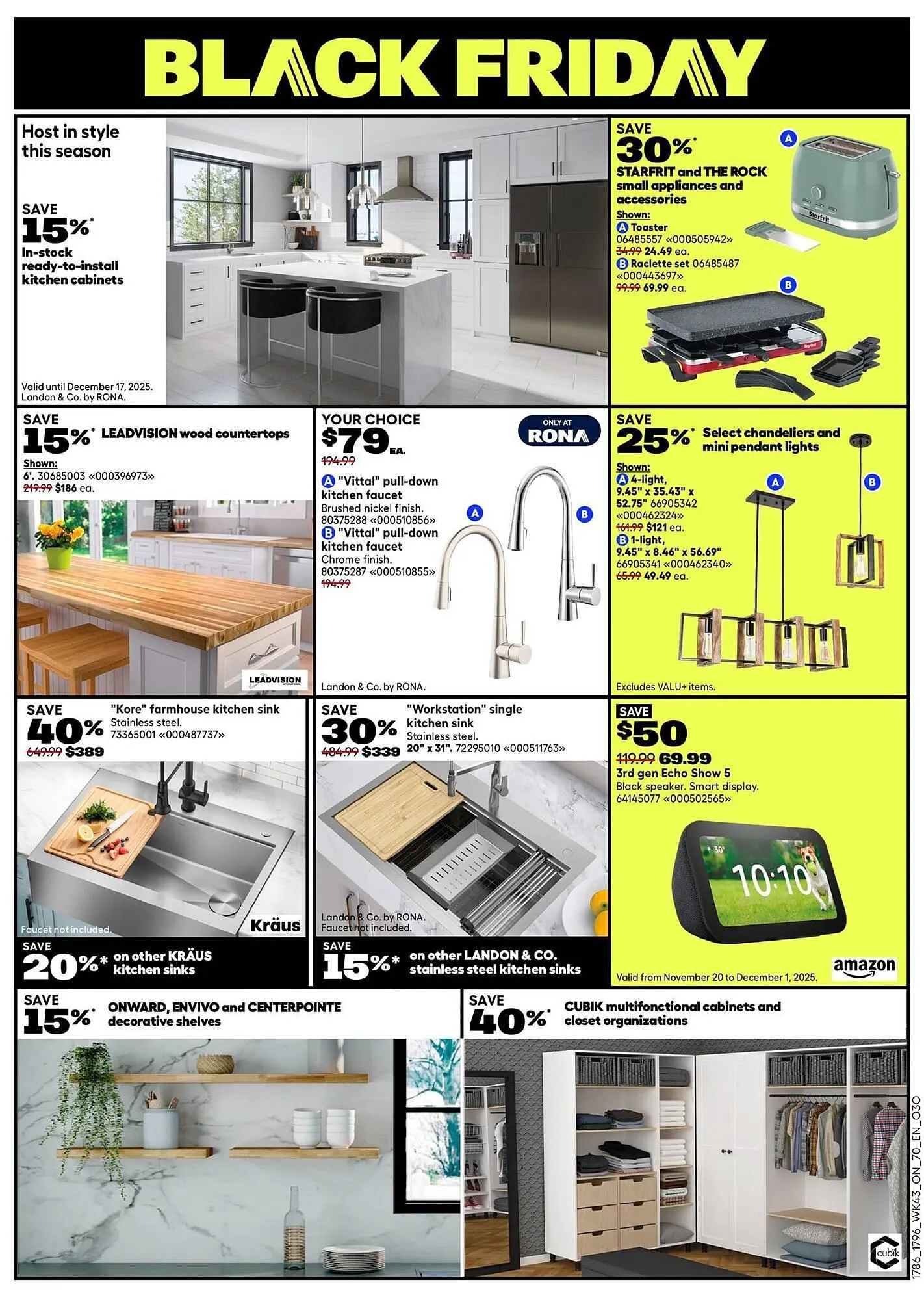 RONA flyer from November 20 to November 27 2025 - flyer page 8
