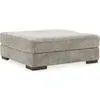 Bayless Oversized Accent Ottoman - Smoke