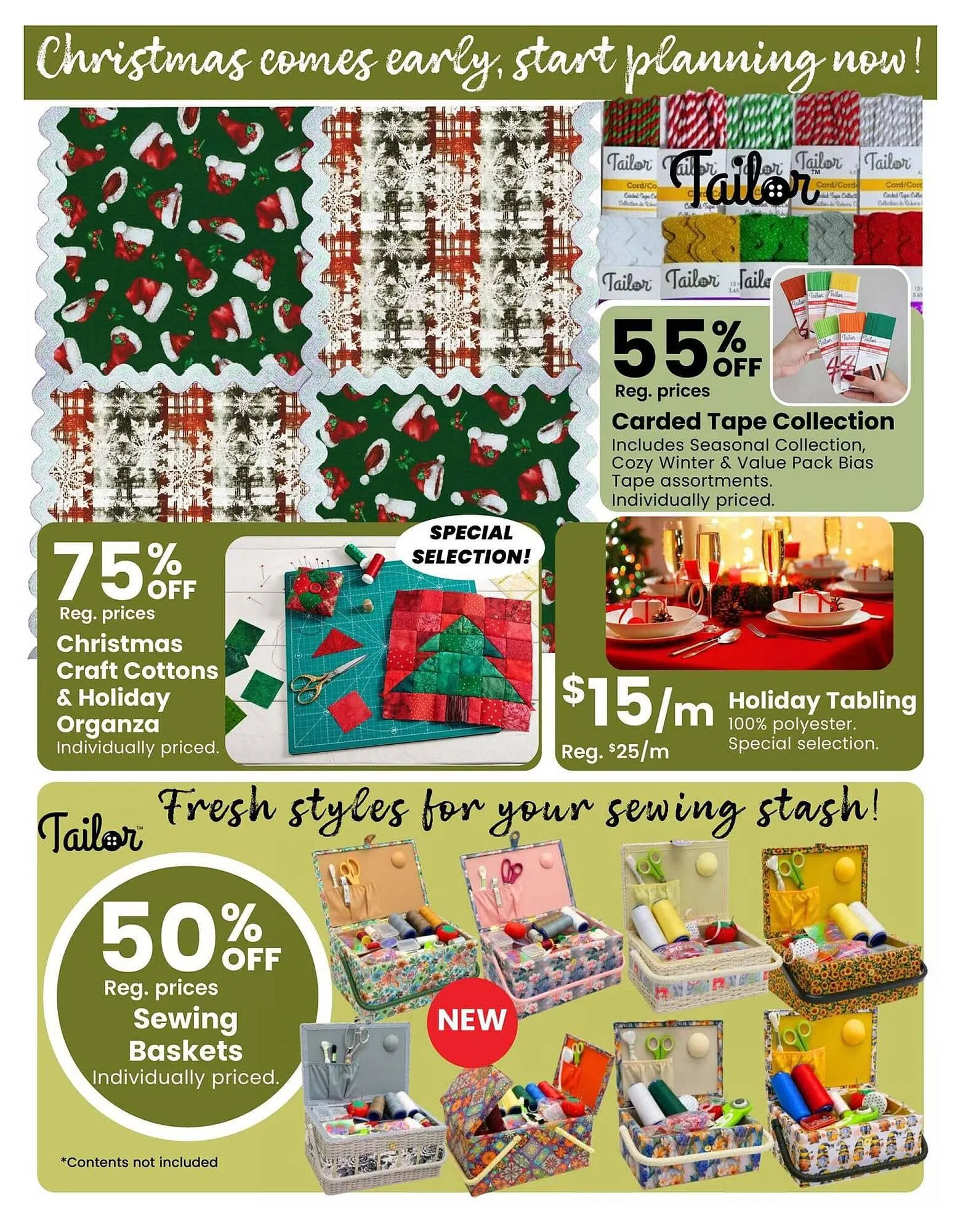 Fabricland flyer from September 2 to October 1 2025 - flyer page 9