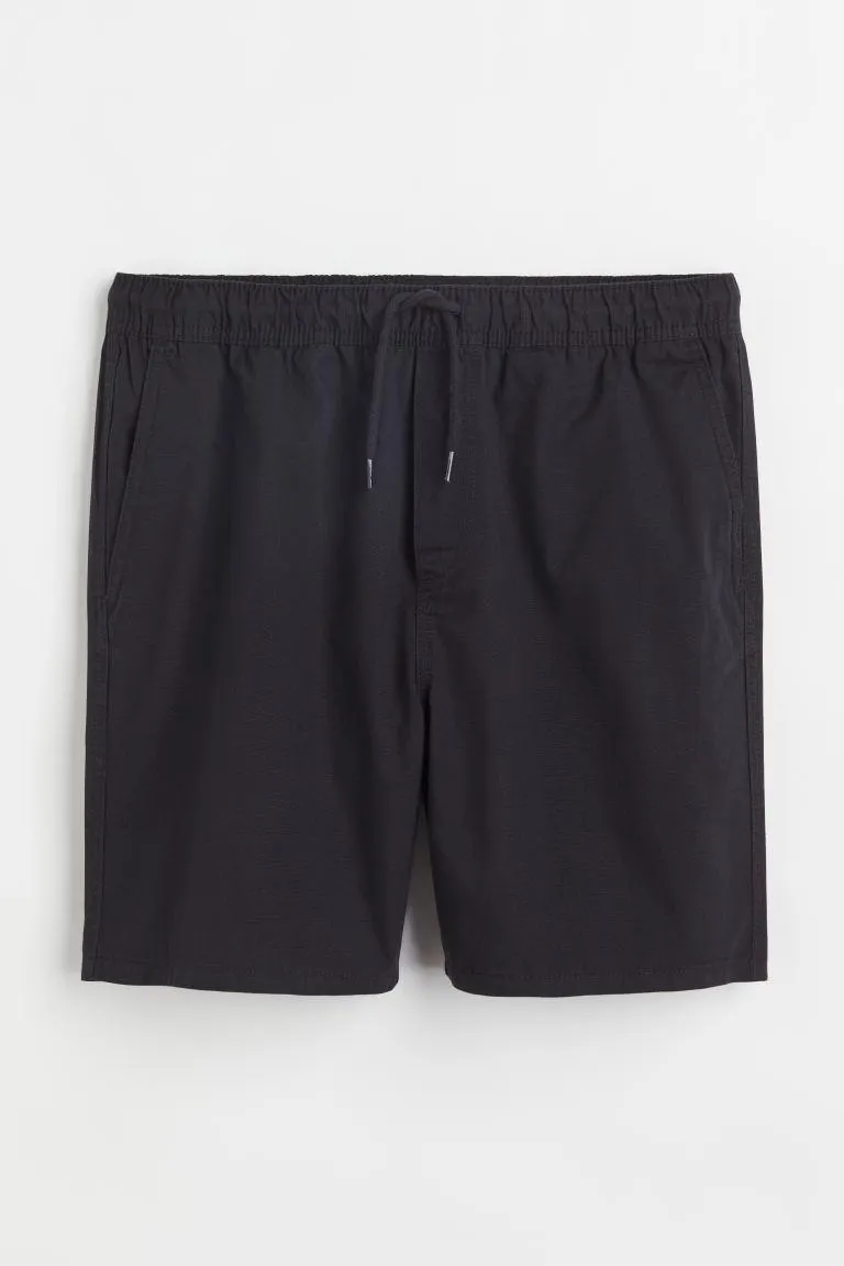 Regular Fit Cotton Shorts