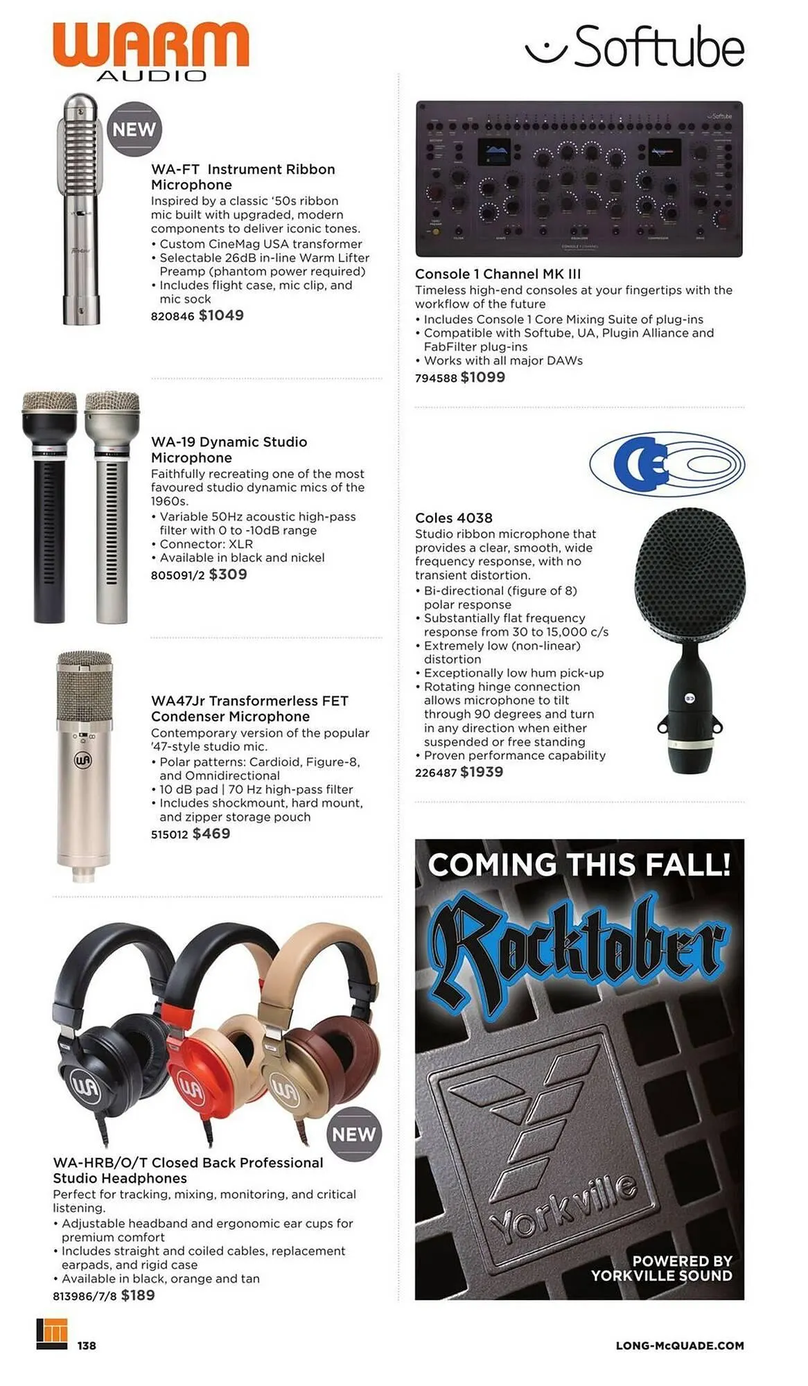 Long & McQuade flyer from November 5 to July 31 2026 - flyer page 138