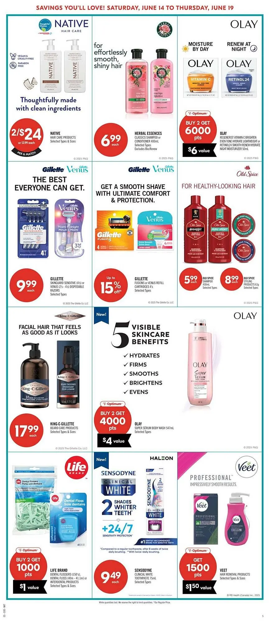 Shoppers Drug Mart flyer from June 14 to June 20 2025 - flyer page 12