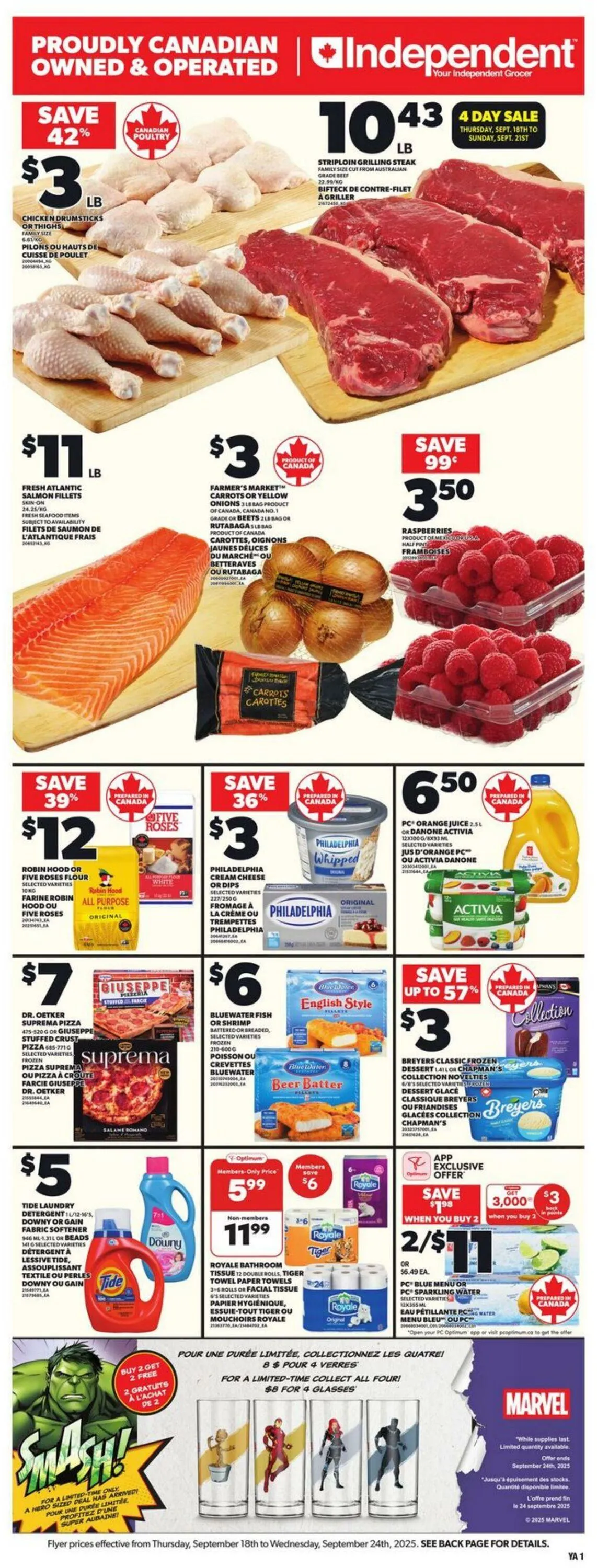 Independent Current flyer from September 18 to September 24 2025 - flyer page 1