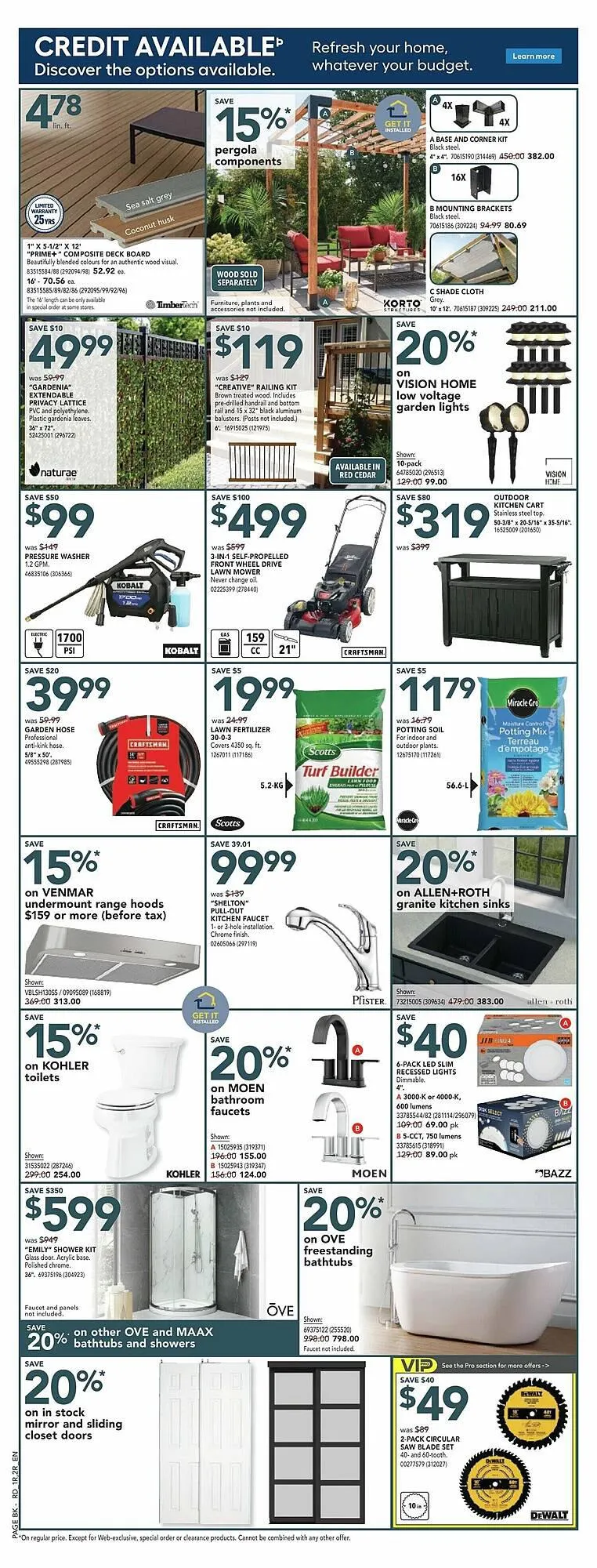 Réno Dépôt flyer from March 21 to April 4 2024 - flyer page 3