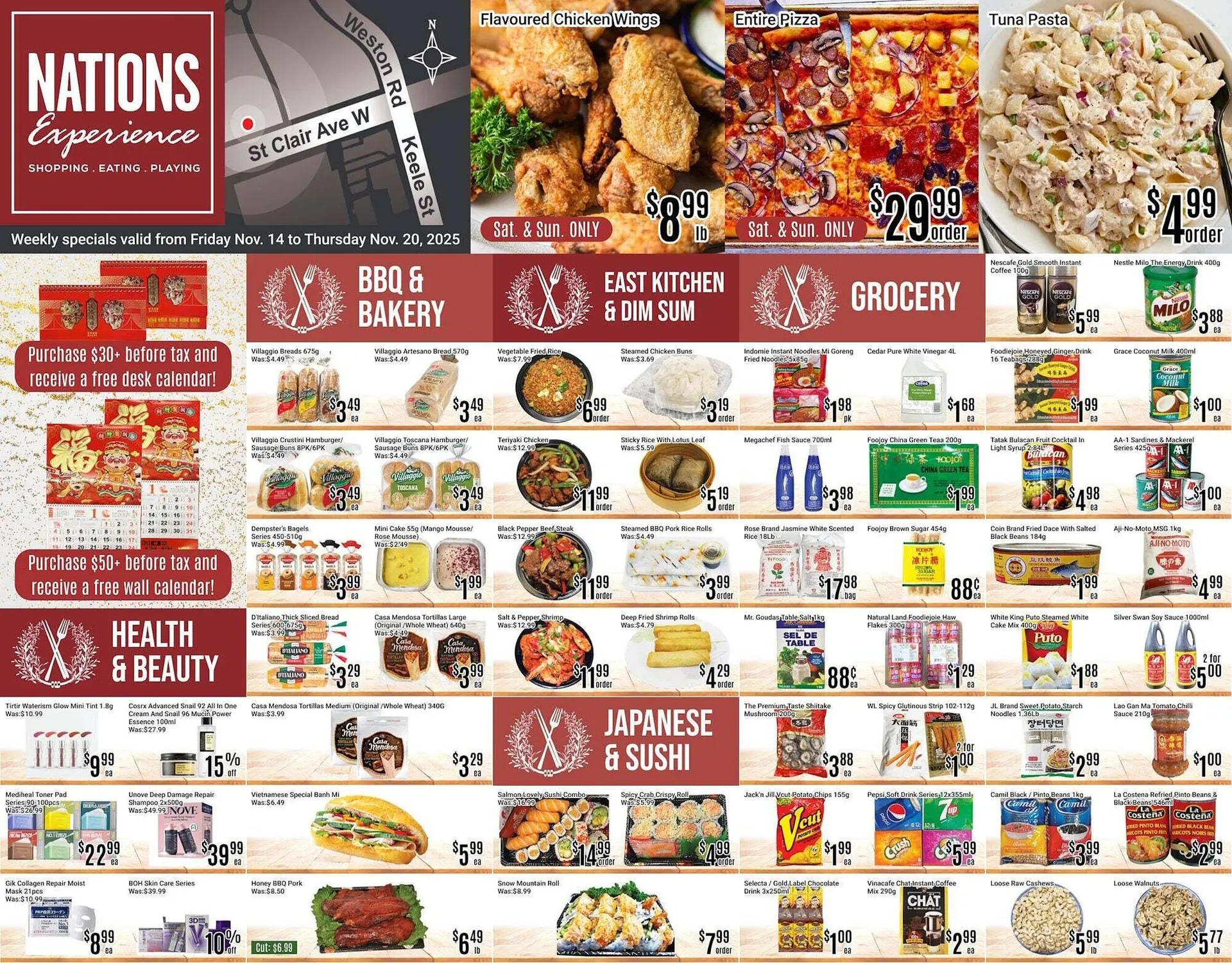 Nations Fresh Foods flyer from November 14 to November 21 2025 - flyer page 1