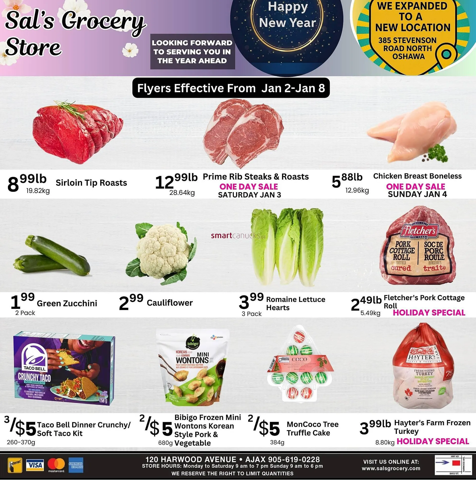 Sal's Grocery flyer from January 2 to January 8 2026 - flyer page 1