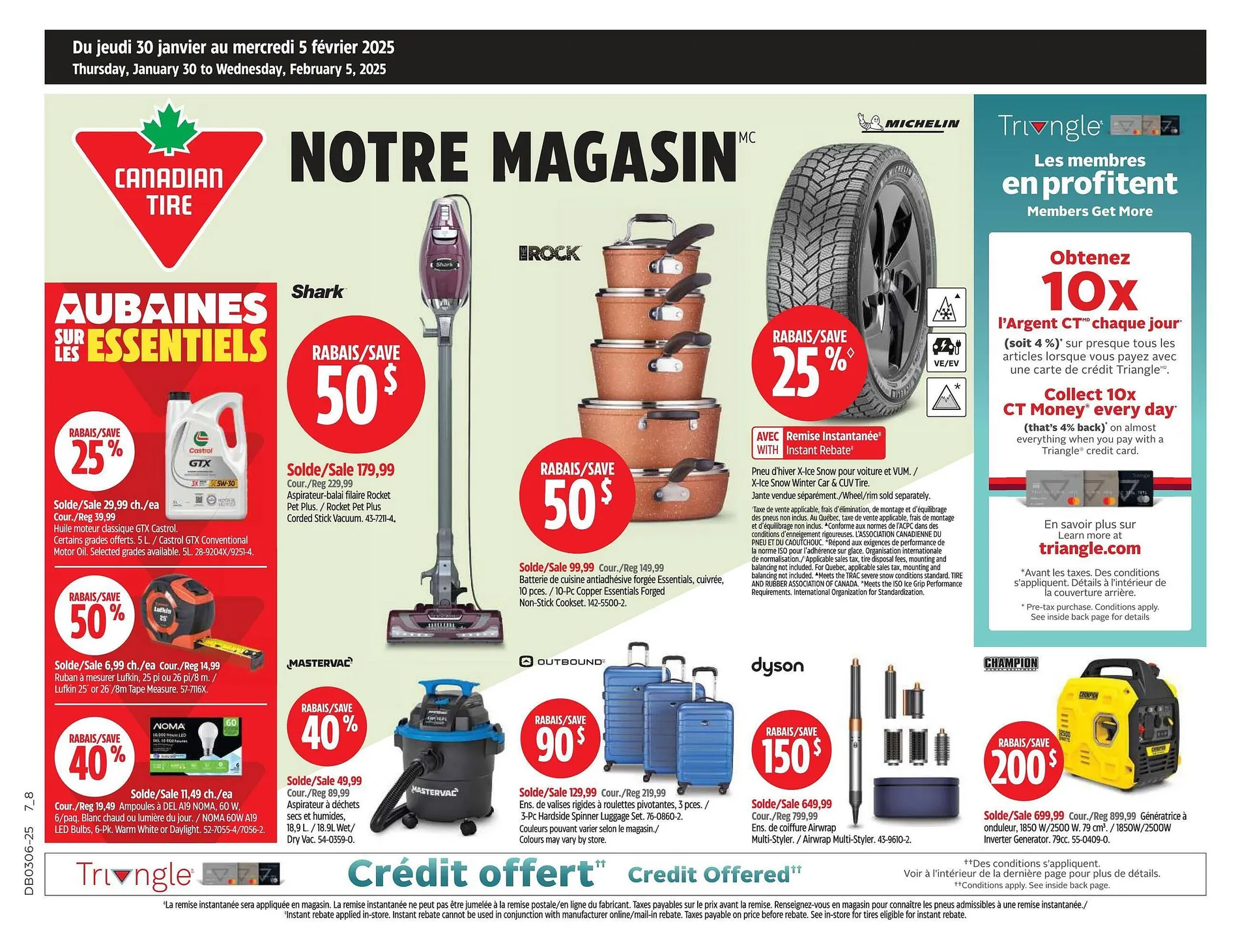 Canadian Tire flyer from January 30 to February 12 2025 - flyer page 1