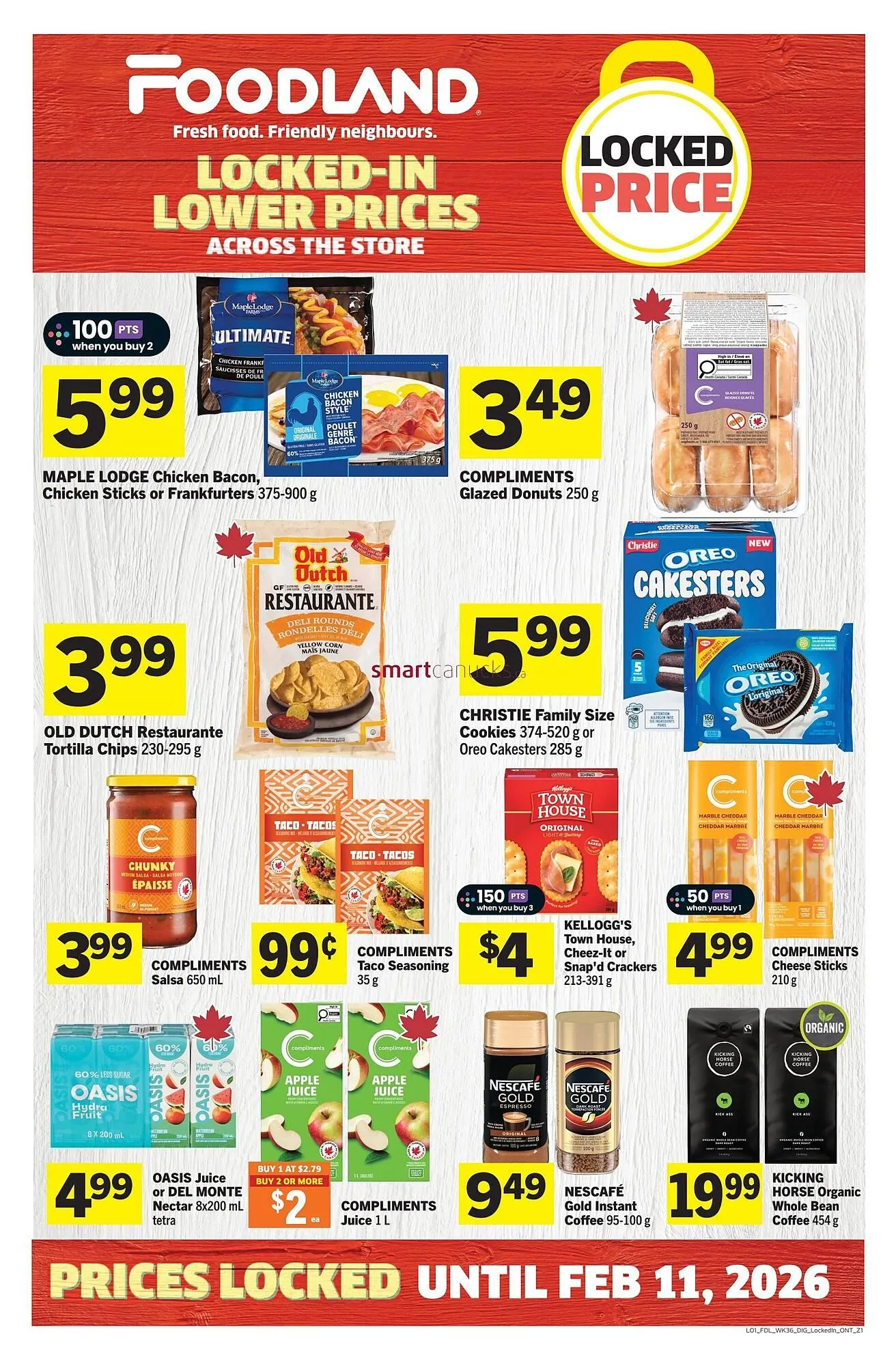 Foodland flyer from January 1 to February 11 2026 - flyer page 1