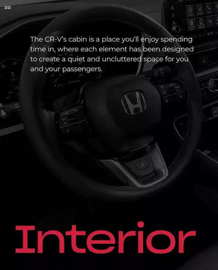 Honda CR-V from February 28 to February 28 2026 - flyer page 22