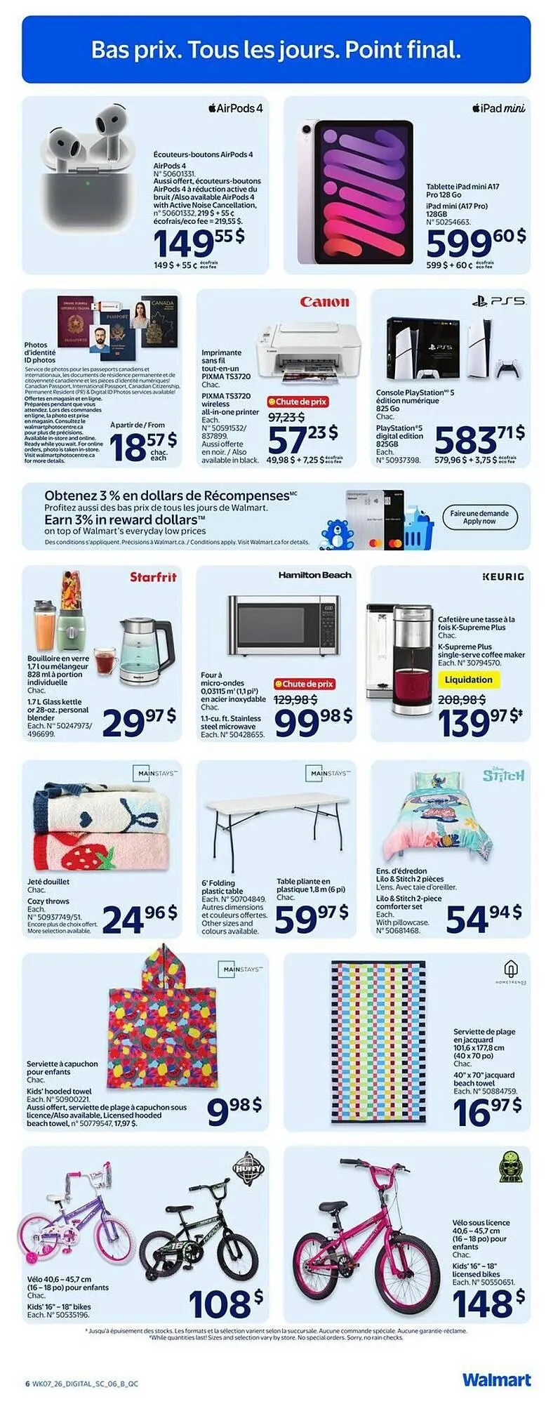 Walmart flyer from March 12 to March 18 2026 - flyer page 8