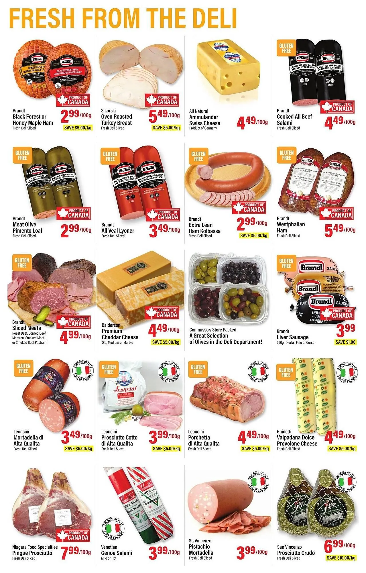 Commisso's Fresh Foods flyer from March 27 to April 2 2025 - flyer page 4