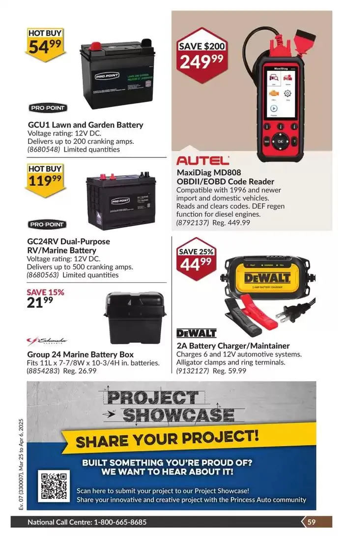 National Sale from March 25 to April 6 2025 - flyer page 64