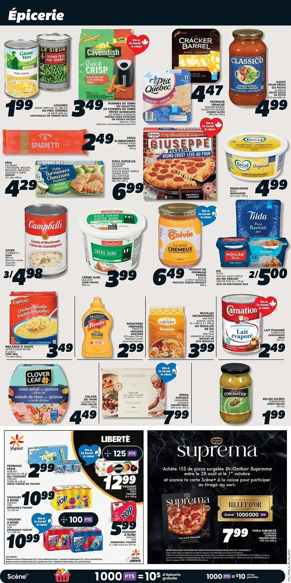 IGA flyer from August 28 to September 3 2025 - flyer page 10