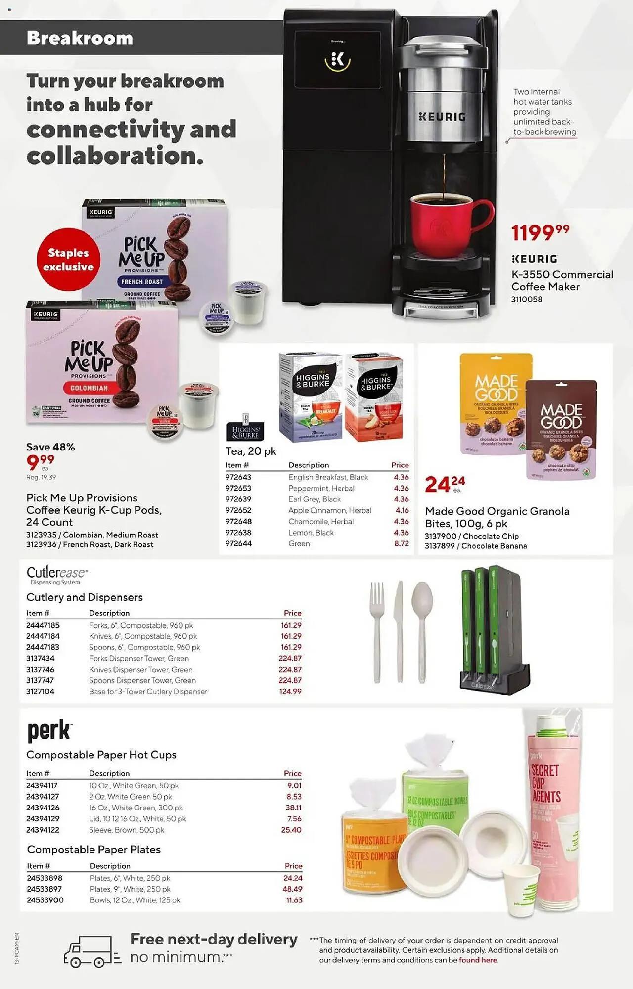 Staples flyer from January 2 to January 16 2026 - flyer page 13