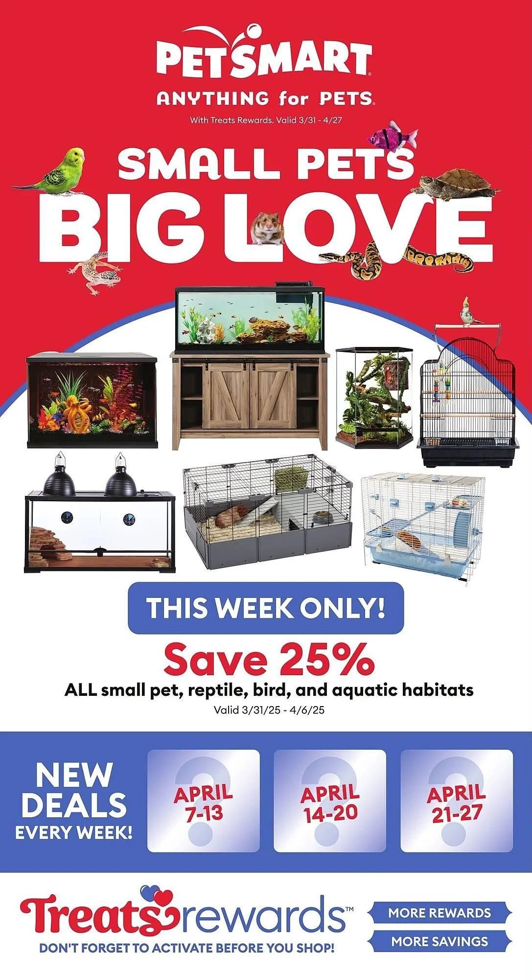 Petsmart flyer from March 30 to April 12 2025 - flyer page 1