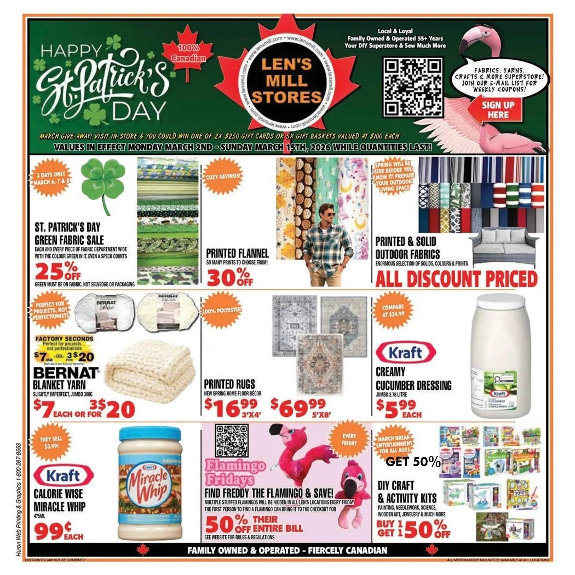 Len's Mill Stores flyer from March 2 to March 16 2026 - flyer page 1