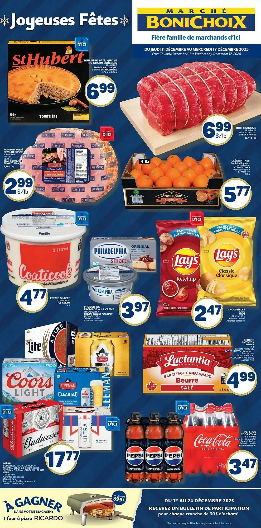 Marché Bonichoix flyer from December 11 to December 17 2025 - flyer page 1