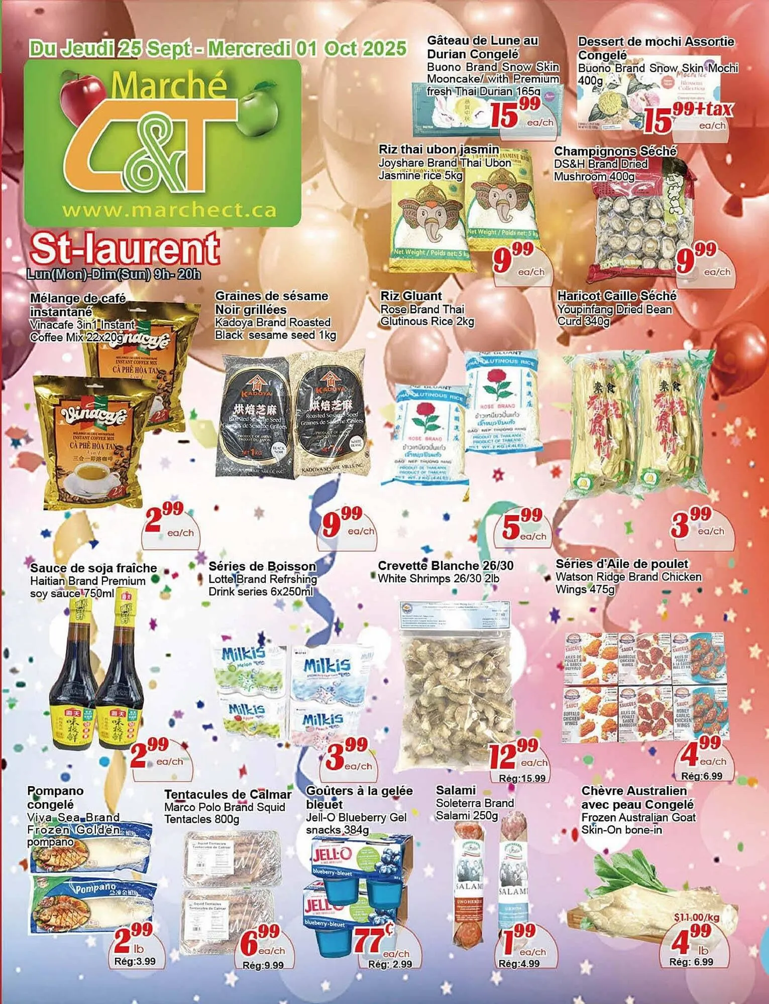 Marche C&T flyer from September 25 to October 2 2025 - flyer page 1