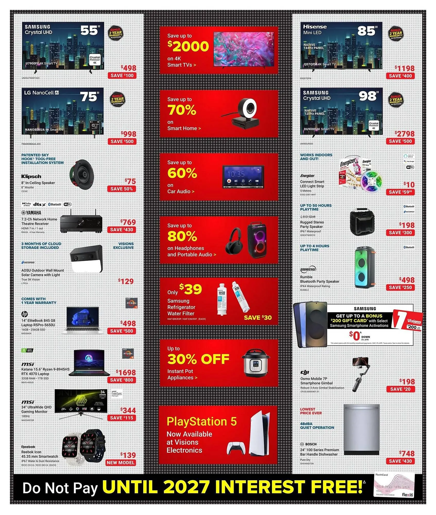 Visions Electronics flyer from October 3 to October 13 2025 - flyer page 2