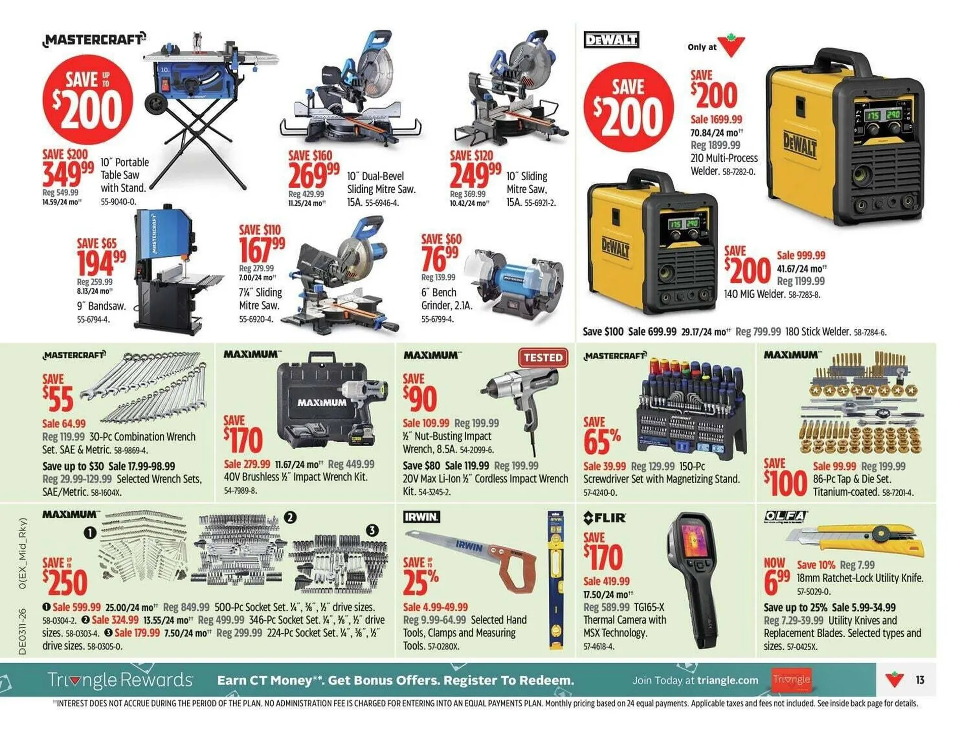 Canadian Tire flyer from March 12 to April 2 2026 - flyer page 16