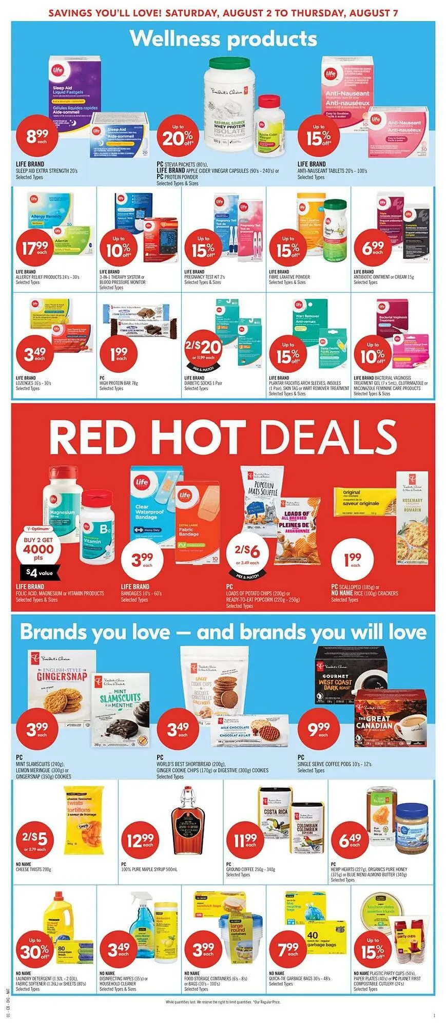 Shoppers Drug Mart flyer from July 31 to August 14 2025 - flyer page 14