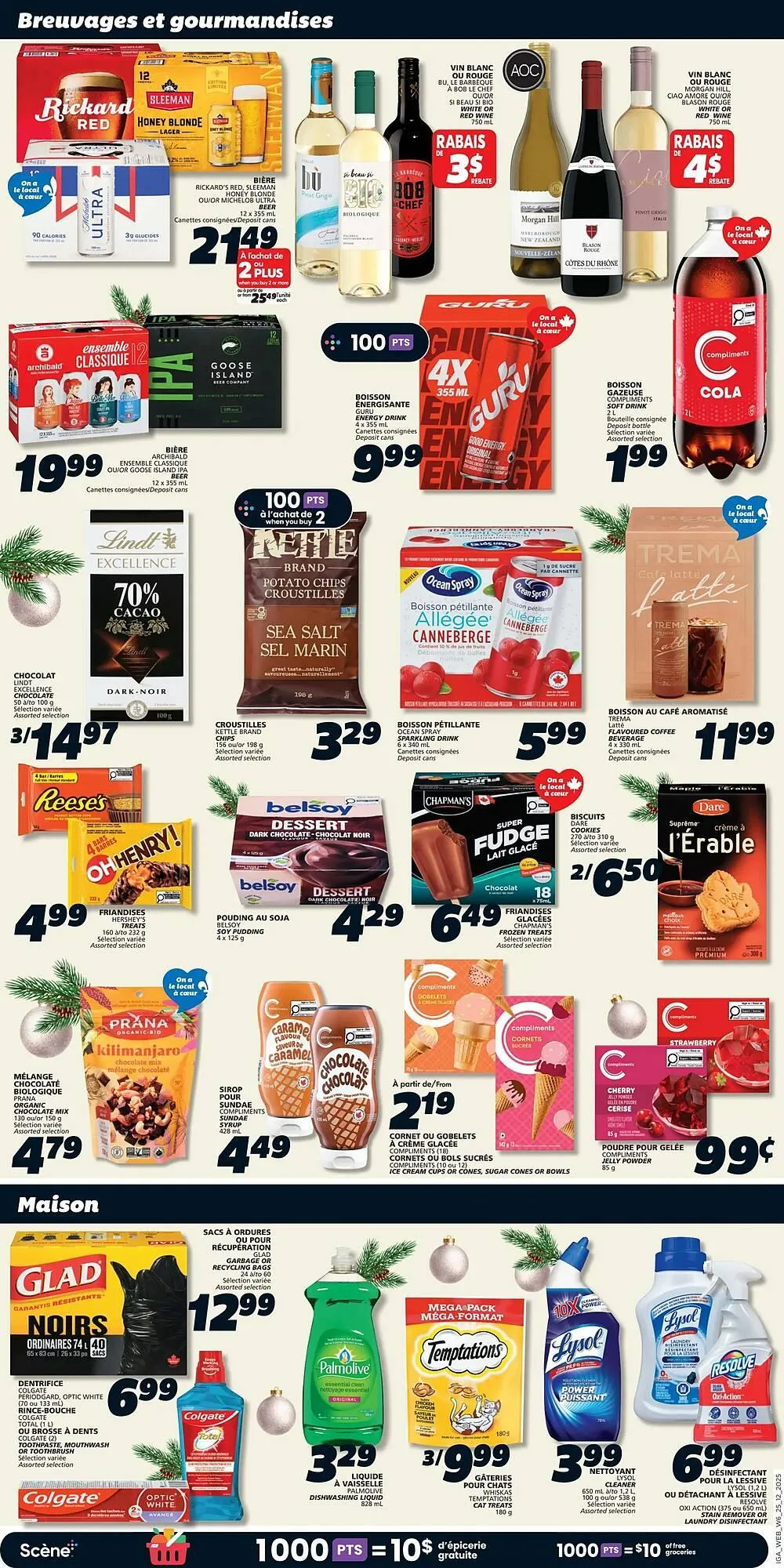 IGA flyer from December 25 to December 31 2025 - flyer page 8