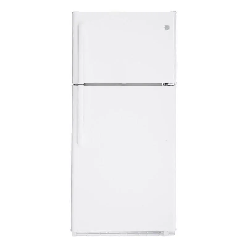 GE Réfrigérateur 18 pi3 30 po Blanc Congélateur en haut - GTE18FTLKWW