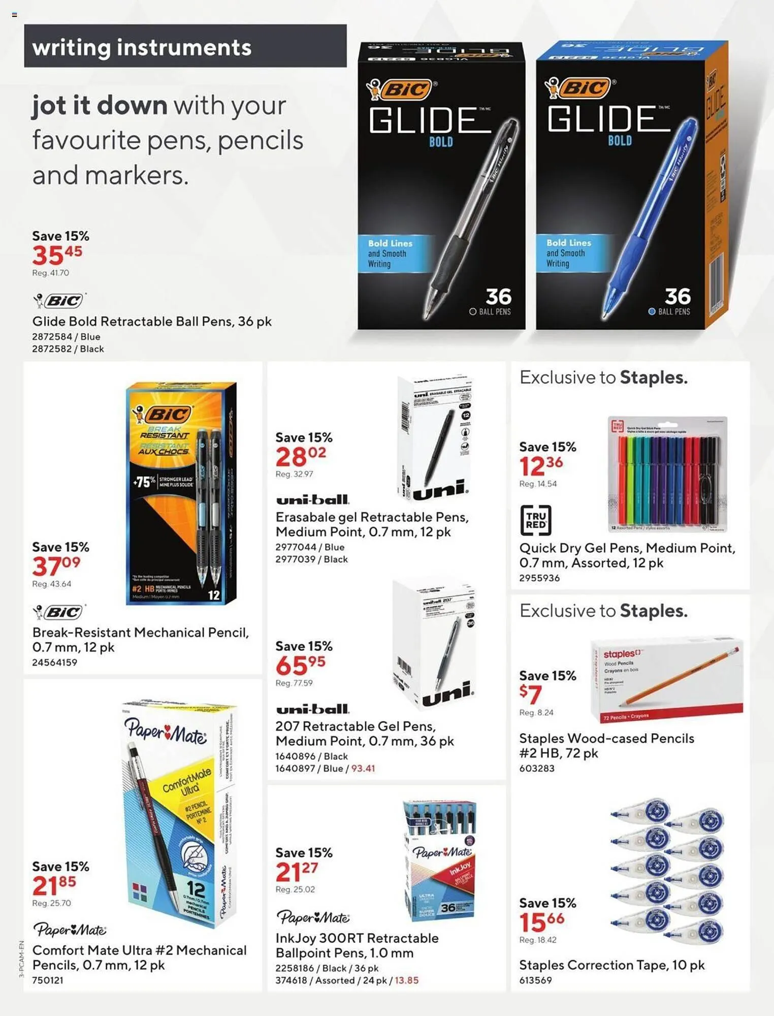 Staples flyer from August 7 to August 20 2024 - flyer page 4