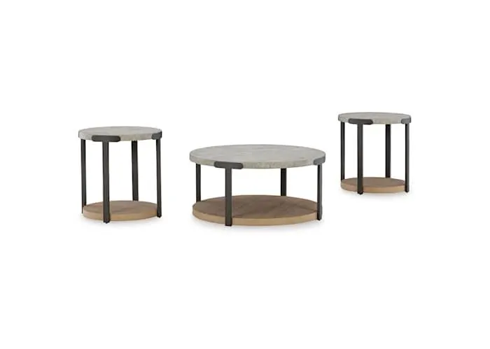 Darthurst 3 Pack Tables - Light Brown