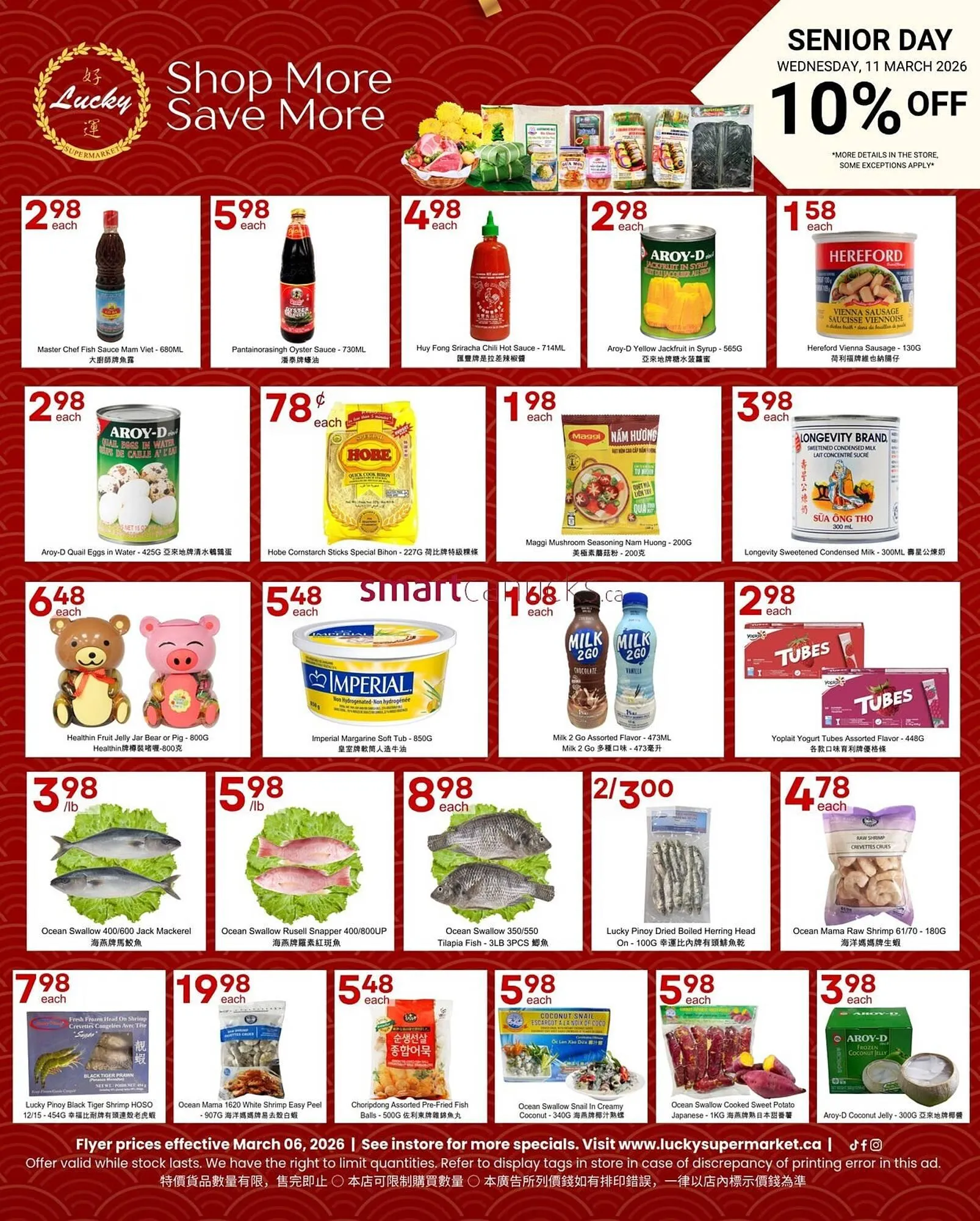 Lucky Supermarket flyer from March 6 to March 12 2026 - flyer page 2
