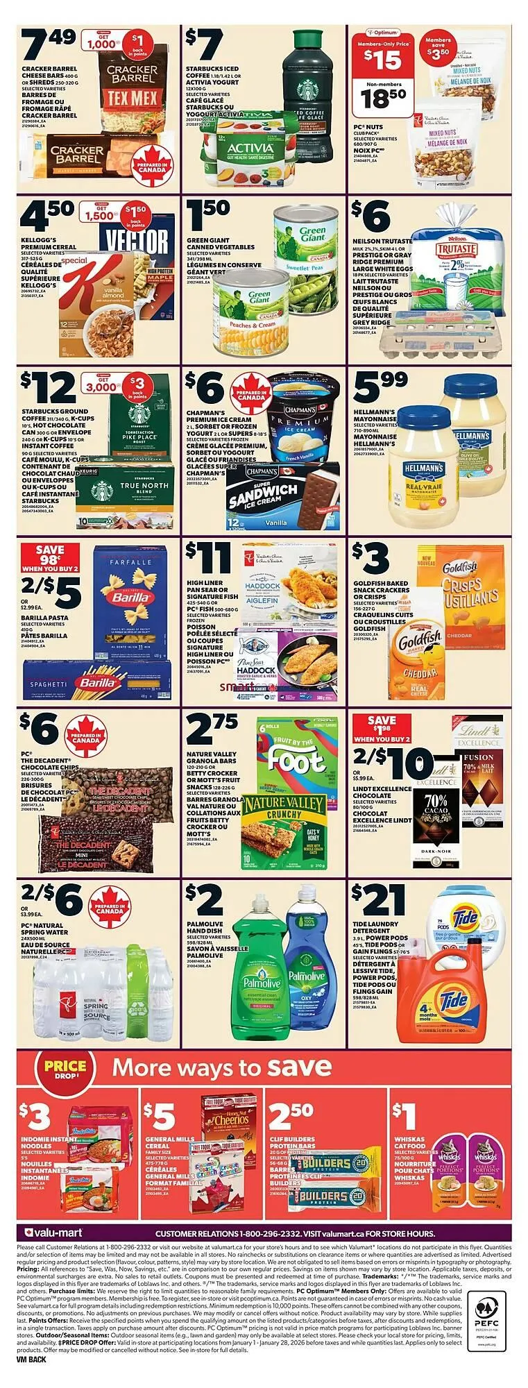 Valu-mart flyer from January 22 to January 28 2026 - flyer page 2