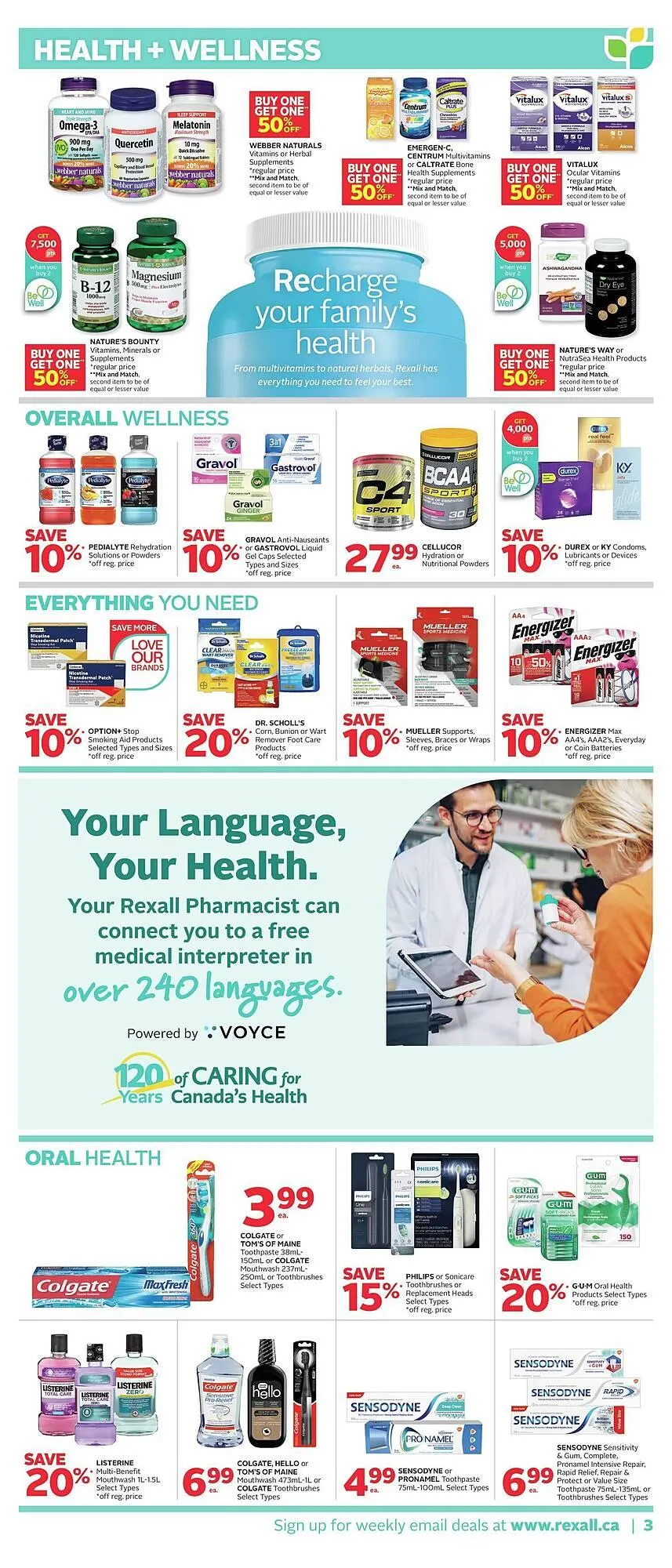 Rexall flyer from April 18 to April 25 2025 - flyer page 7