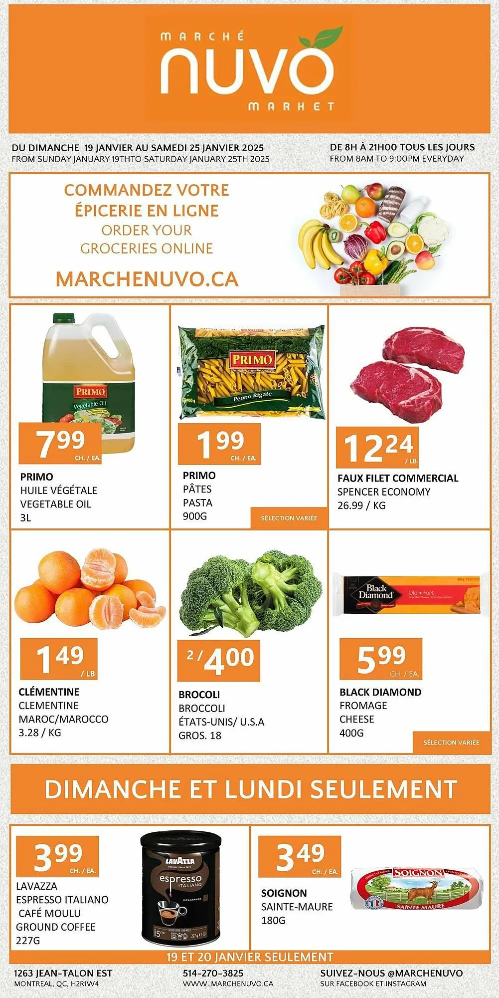 Marche Nuvo flyer from January 17 to January 24 2025 - flyer page 1