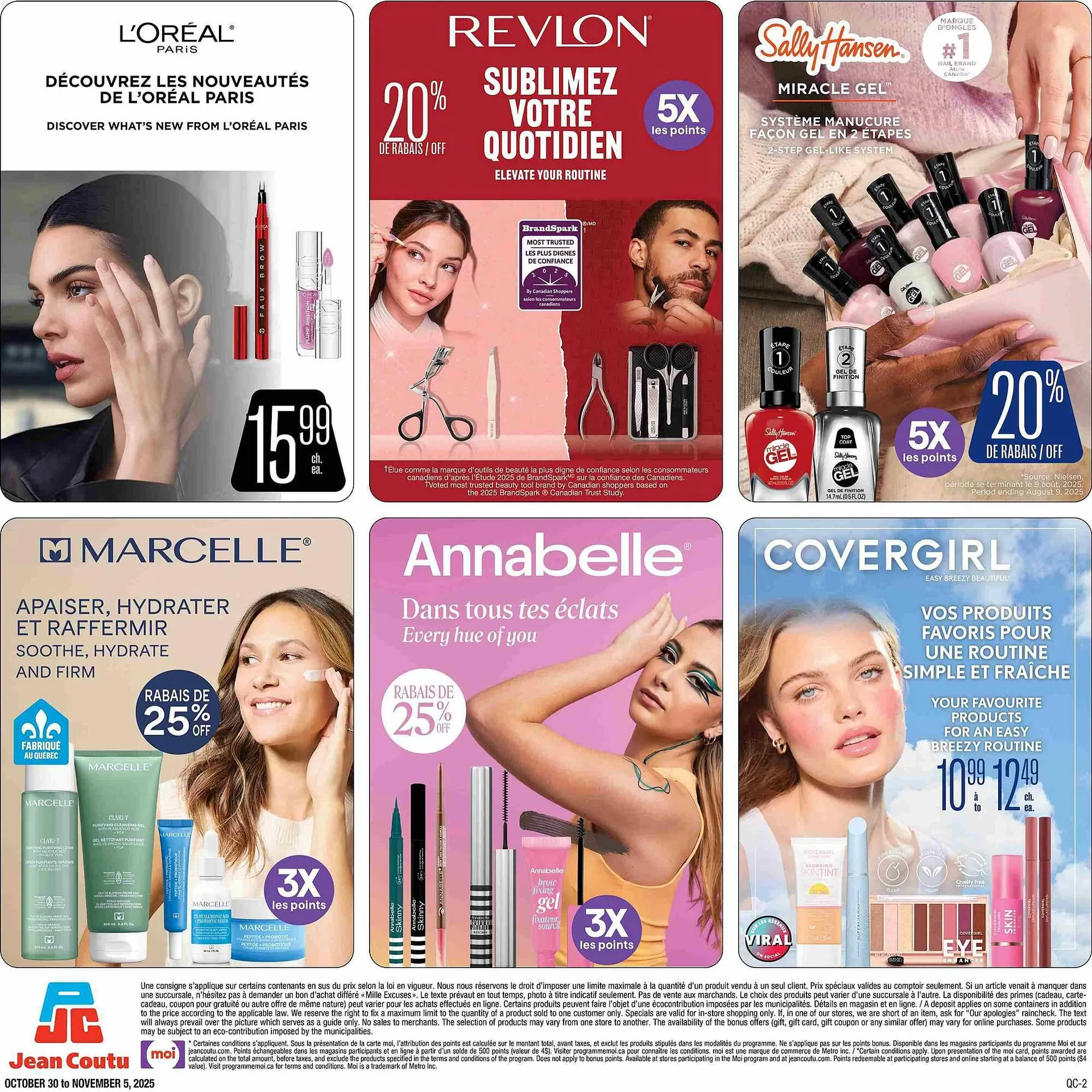 Jean Coutu flyer from October 30 to November 5 2025 - flyer page 22