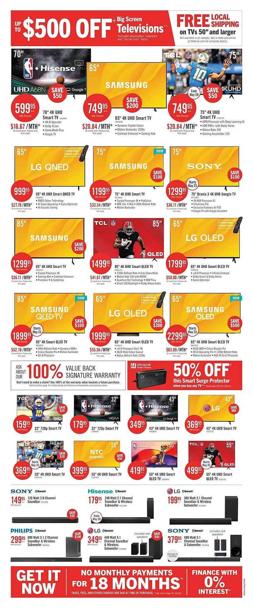 The Brick flyer from May 20 to June 6 2025 - flyer page 18