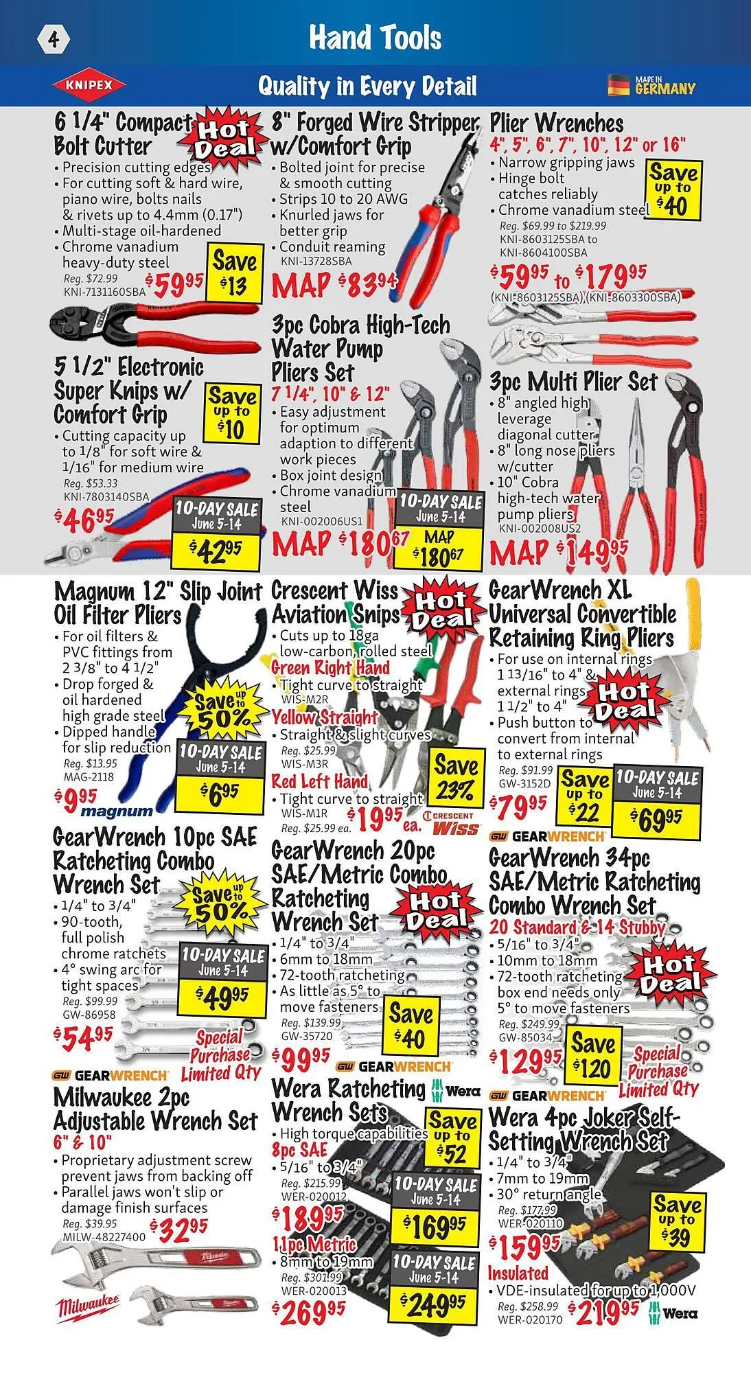 KMS Tools flyer from June 1 to June 30 2025 - flyer page 4