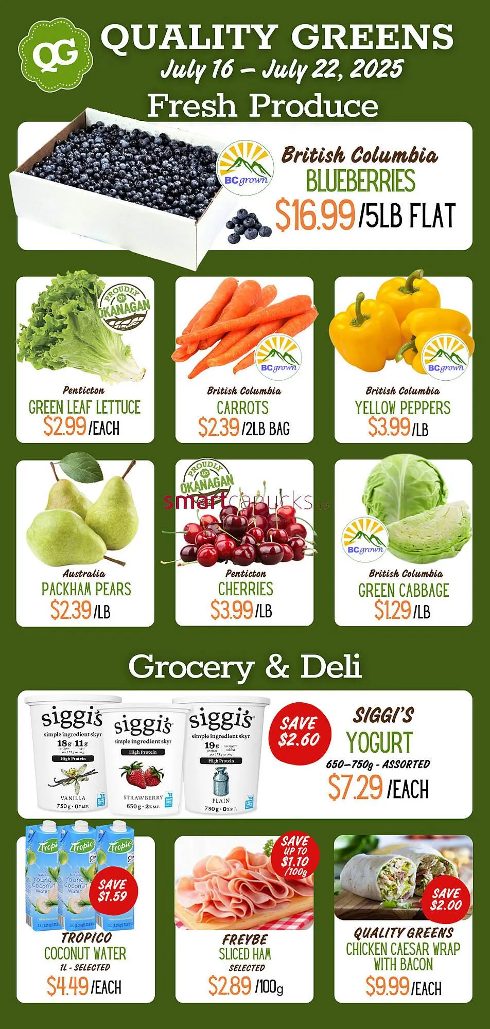 Quality Greens flyer - 1