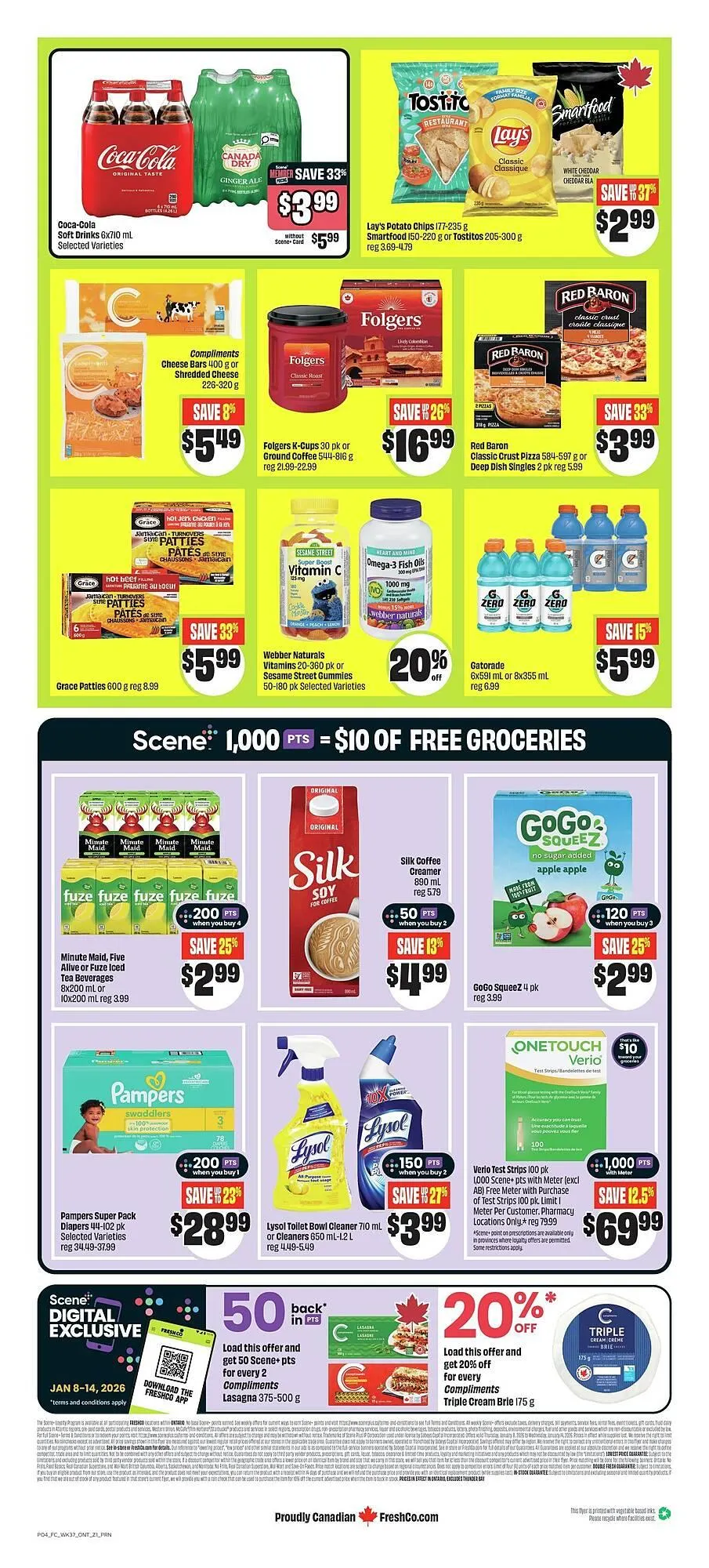 FreshCo flyer from January 8 to January 15 2026 - flyer page 2