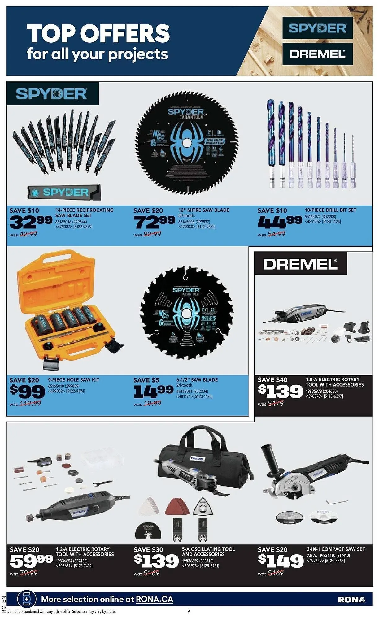 RONA flyer from May 8 to July 31 2025 - flyer page 10