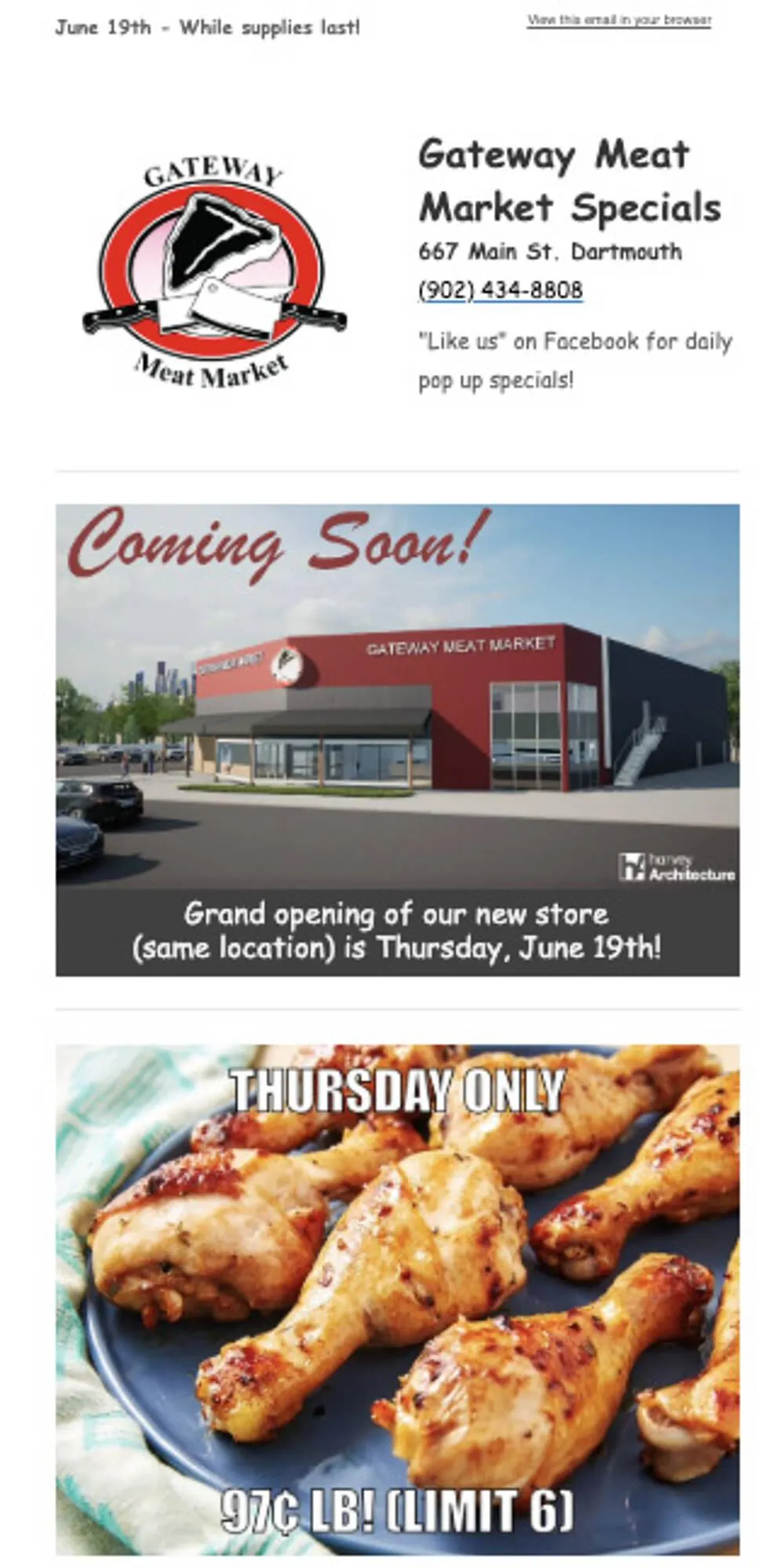 Grocery Gateway flyer from June 19 to June 26 2025 - flyer page 1