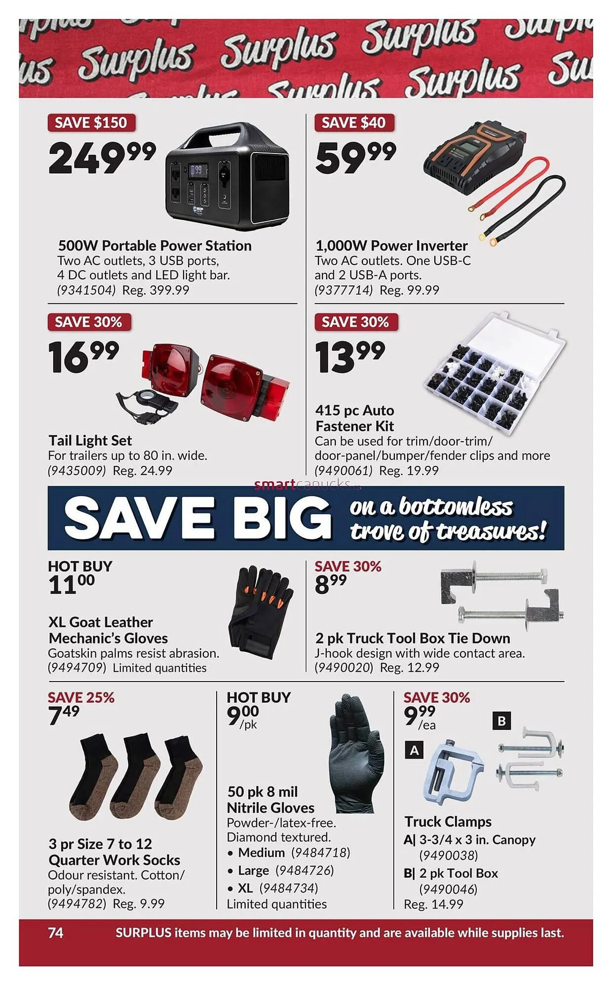 Princess Auto flyer from September 18 to September 24 2025 - flyer page 80