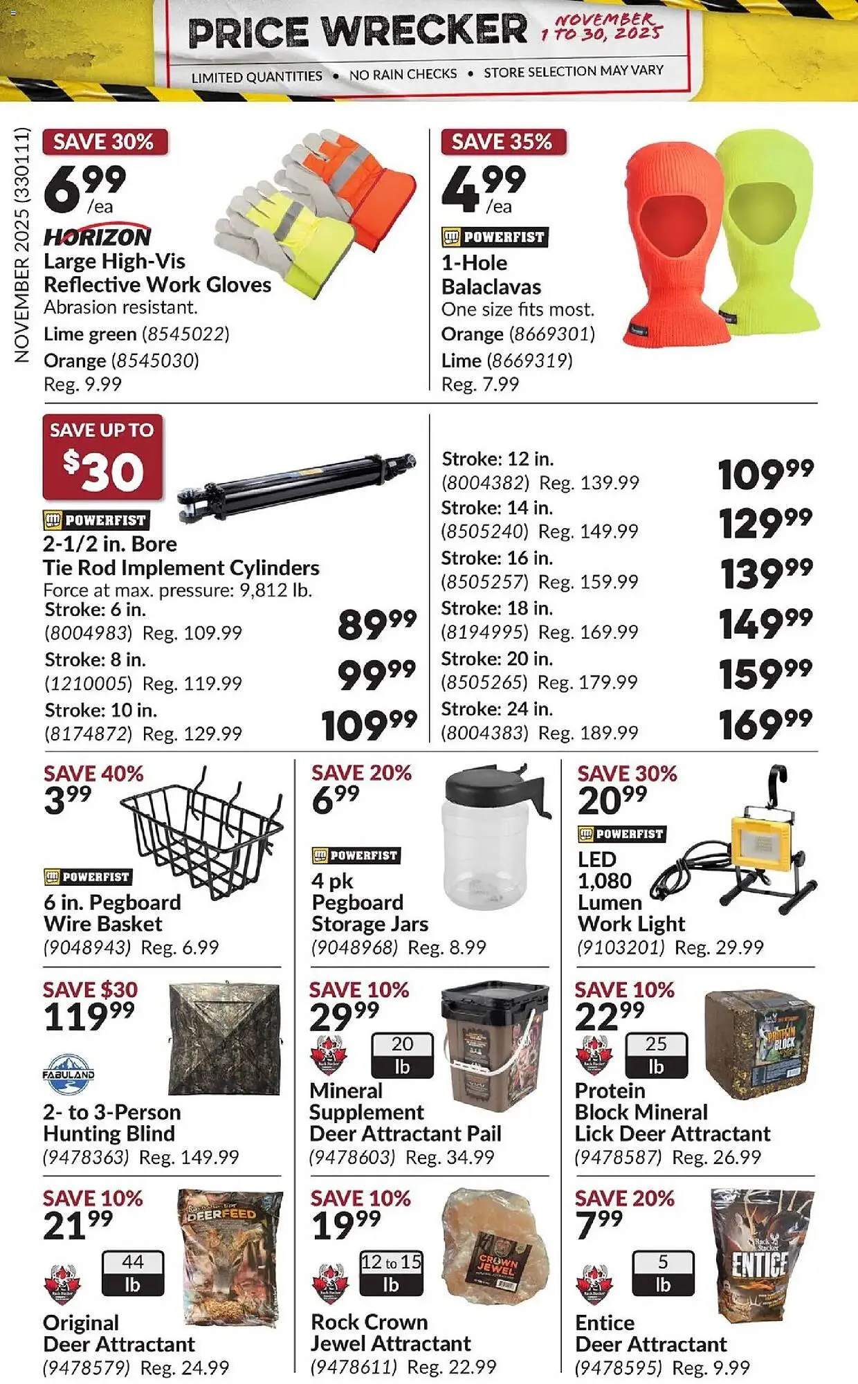 Princess Auto flyer from November 1 to December 1 2025 - flyer page 22