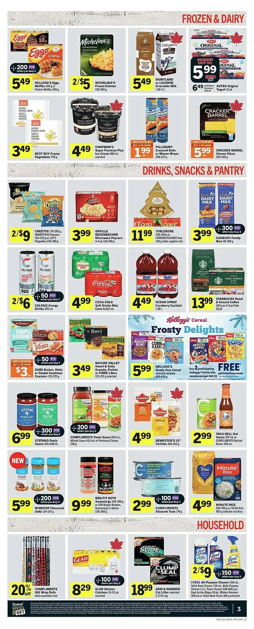 IGA flyer from November 27 to December 18 2025 - flyer page 4