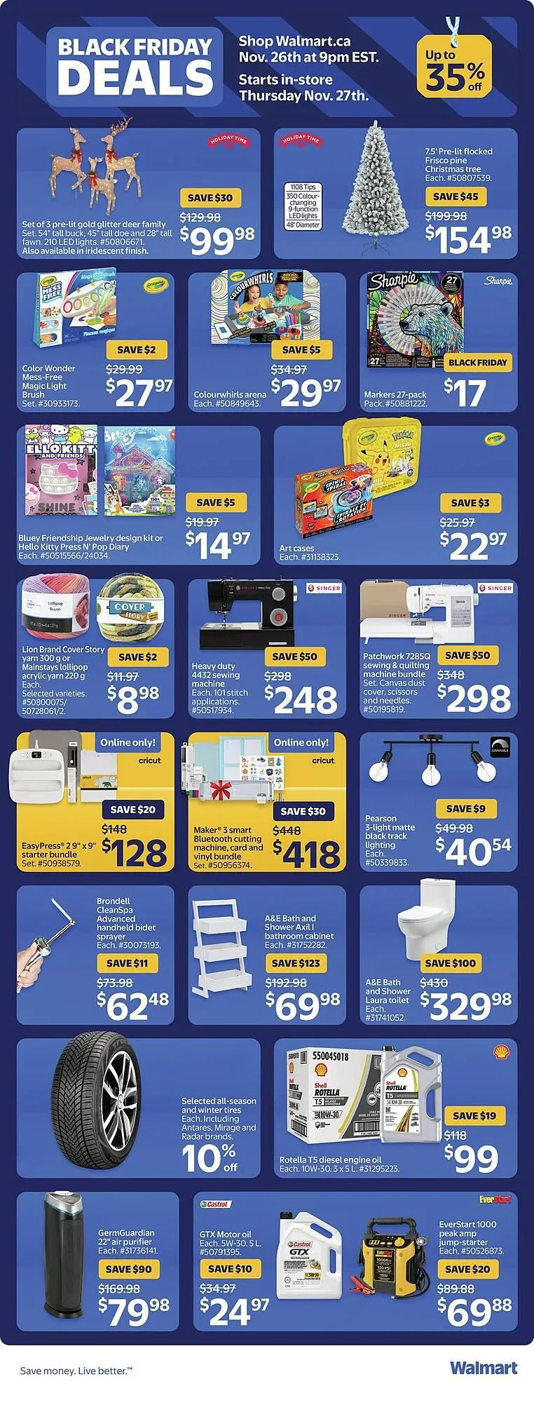 Walmart flyer from November 27 to December 8 2025 - flyer page 9